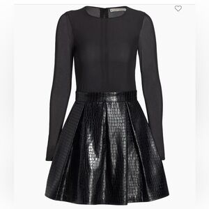 Alice + Olivia

Chara Vegan Leather Party Dress